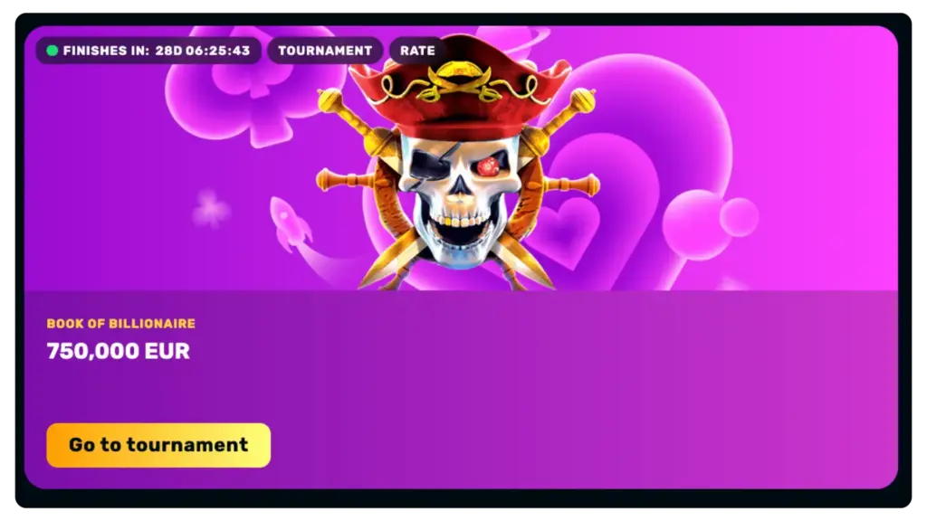rocket play casino tournaments