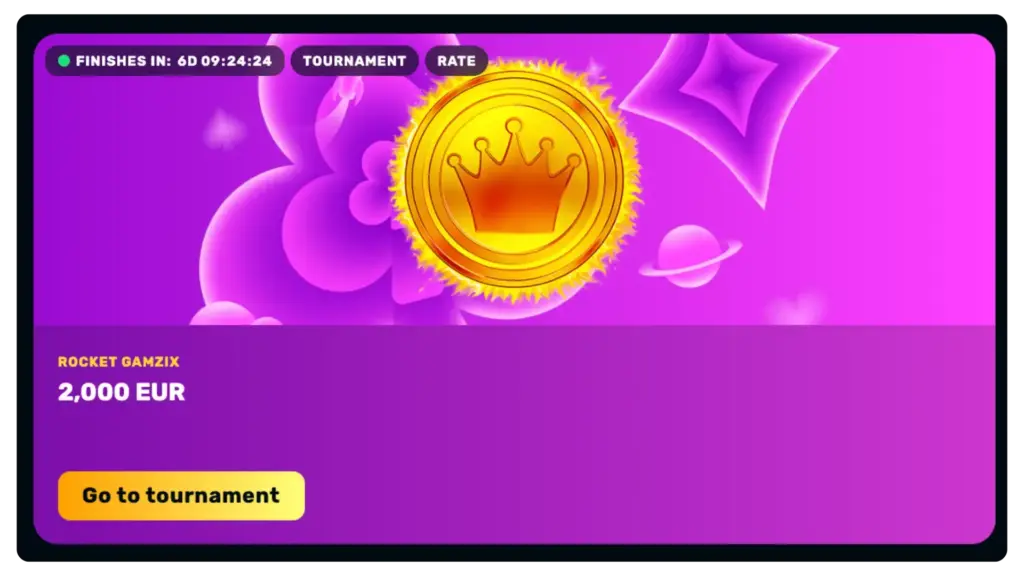 rocketplay casino tournaments